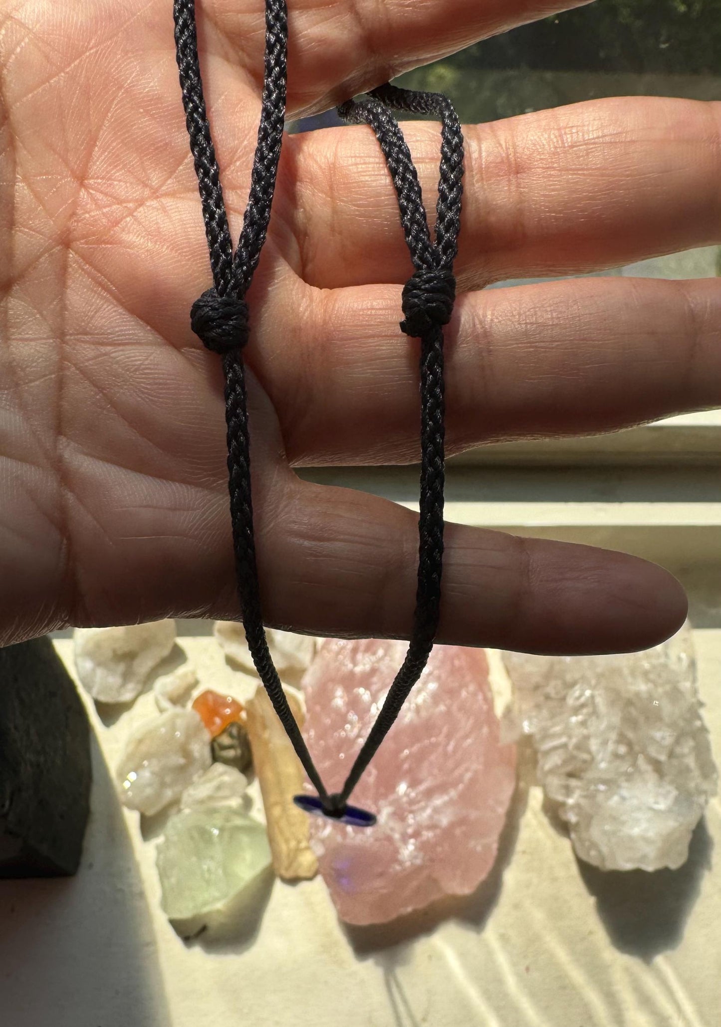 🧿 Evil Eye Glass Pendant Necklace 🧿