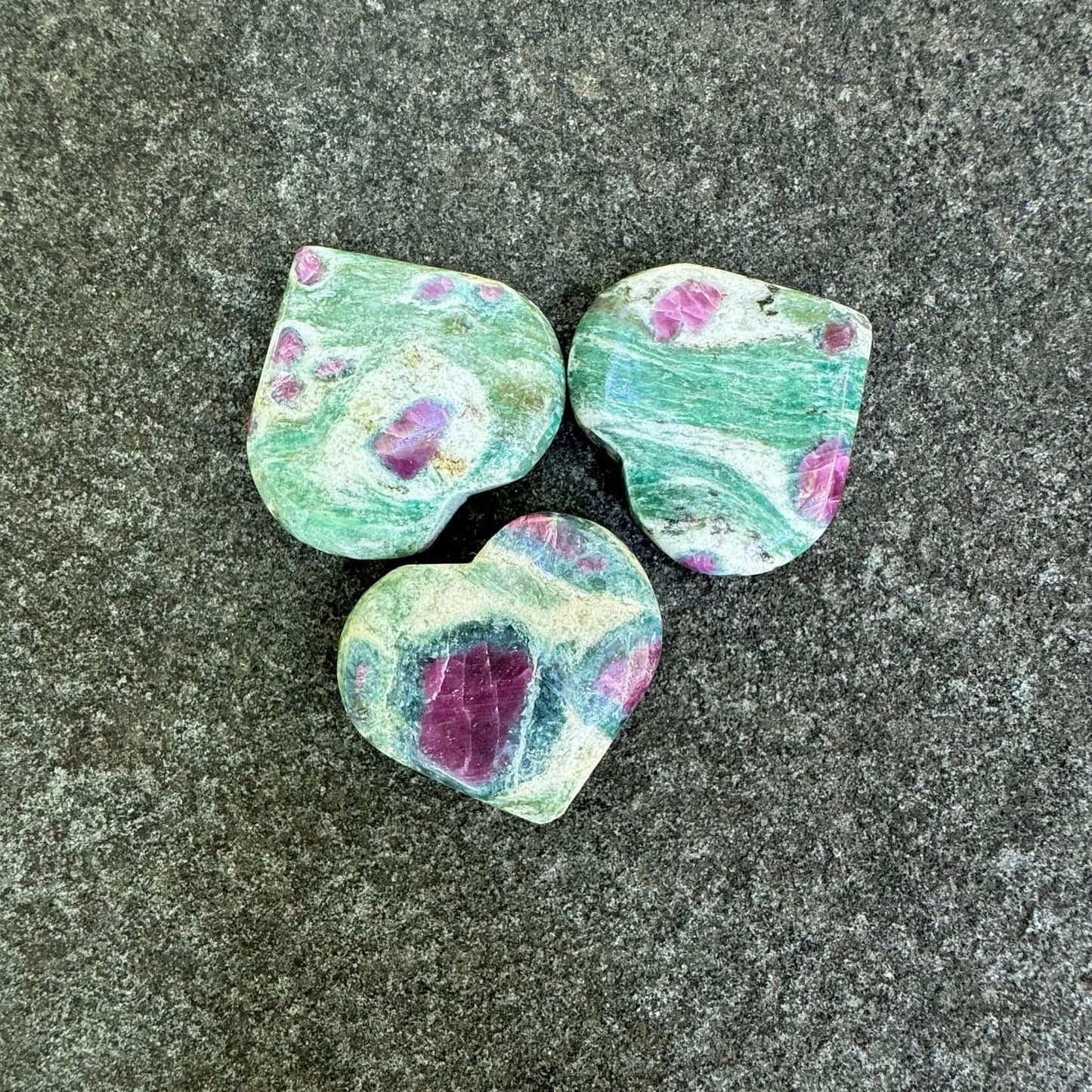 Ruby in Fuchsite Heart – Stone of Emotional Harmony