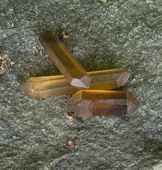 Natural Double-Terminated Zaire Citrine Point