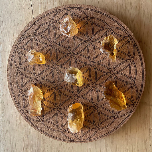 Natural Citrine Tumbled From Brazil