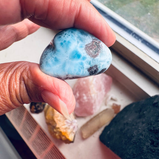 ✨ Larimar Tumbled Stones ✨