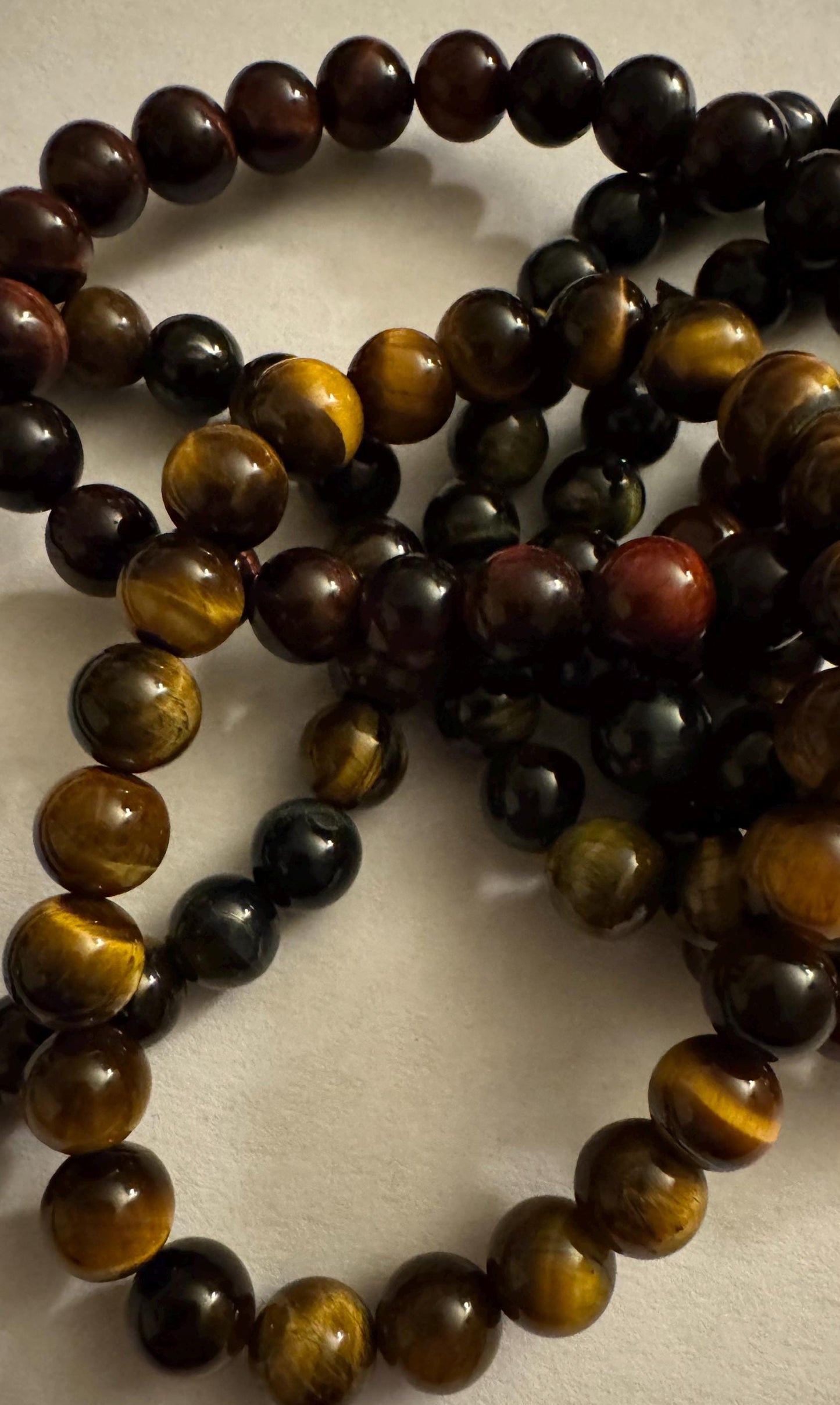 Tiger’s Eye Bead Bracelets