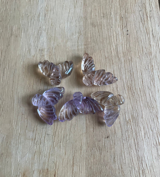 Ametrine Mermaid Tail Carvings