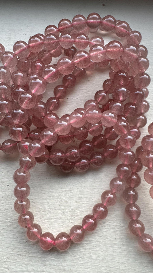 💗 Strawberry Quartz Bracelet 💗