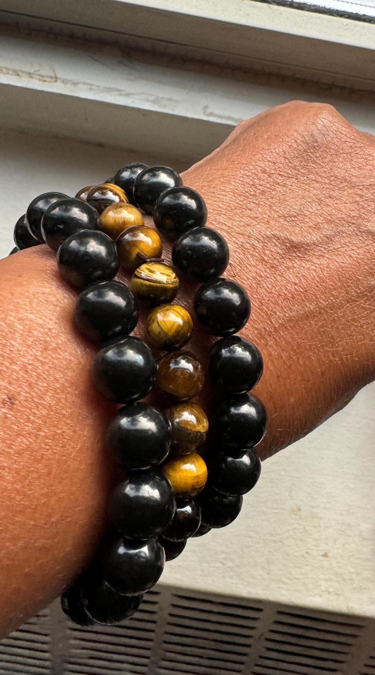 Shungite Bead Bracelets