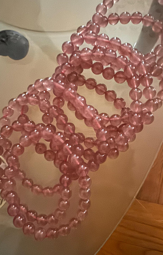 💗 Strawberry Quartz Bracelet 💗