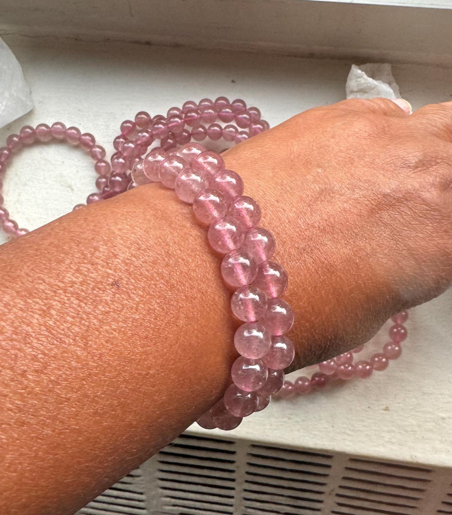 💗 Strawberry Quartz Bracelet 💗