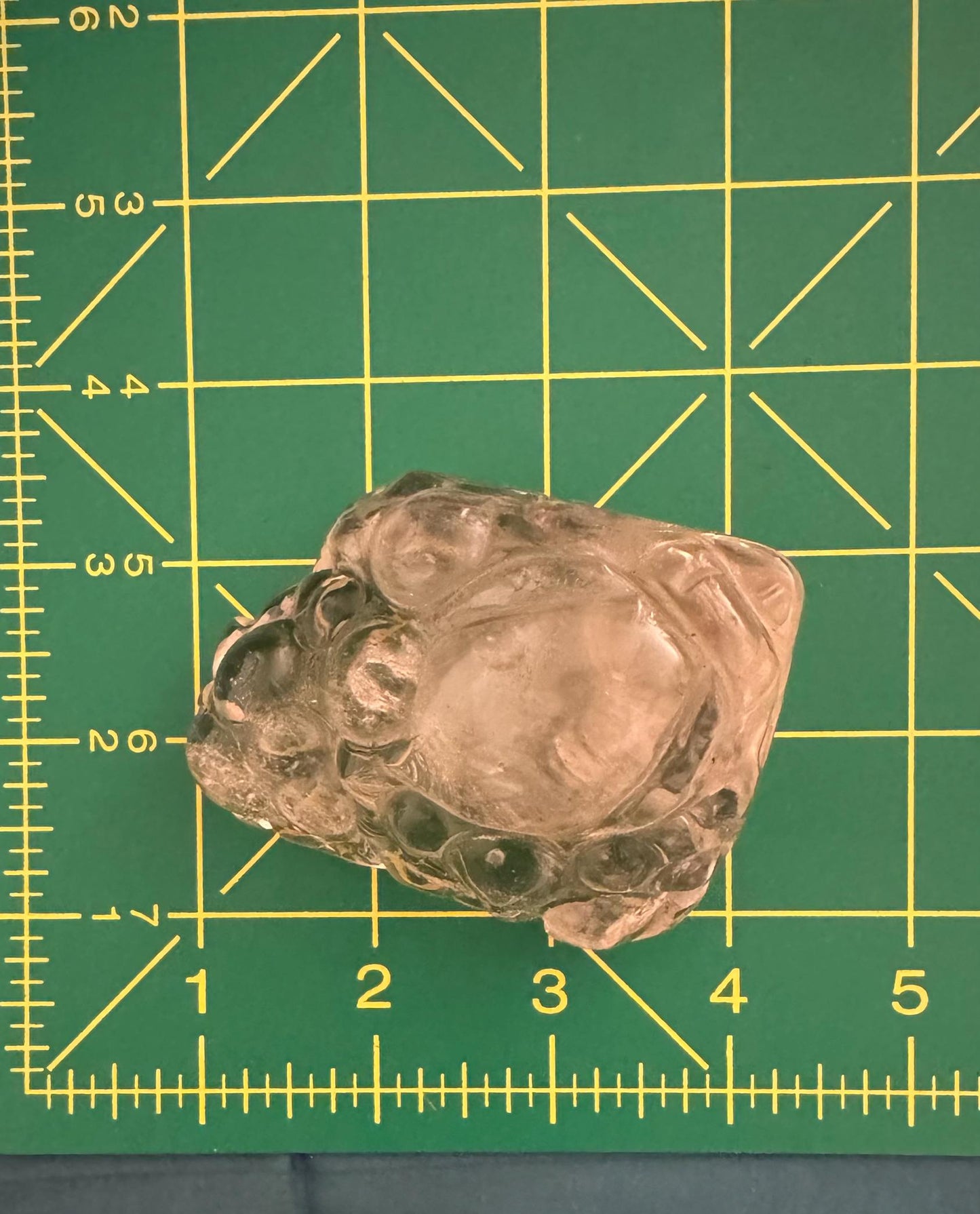 Hand-Carved Citrine Money Toad – Symbol of Prosperity