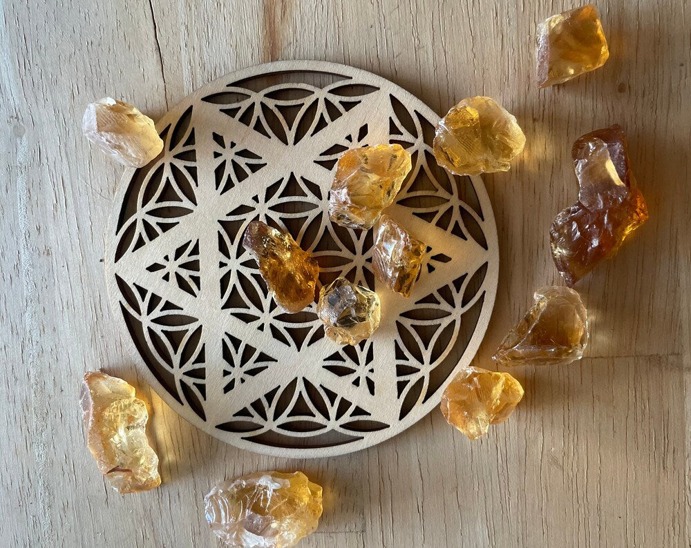 Natural Citrine Tumbled From Brazil