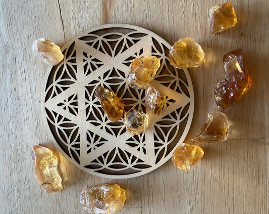 Natural Citrine Tumbled From Brazil
